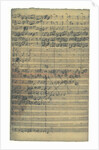 Autograph manuscript of the Cantata O Ewigkeit, du Donnerwort (O eternity, you word of thunder), 172 by Anonymous