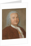 Portrait of Johann Sebastian Bach, ca 1730 by Anonymous