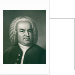Portrait of Johann Sebastian Bach, 1860s by Anonymous