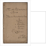 The Cantata Meine Seel erhebt den Herren (My soul magnifies the Lord), BWV 10, c. 1740 by Anonymous