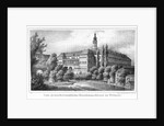 The Weimar City Castle. From: Thüringen und der Harz.. by Friedrich von Sydow, 1839 by Anonymous