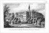 The Weimar City Castle. From: Thüringen und der Harz.. by Friedrich von Sydow, 1839 by Anonymous