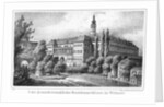 The Weimar City Castle. From: Thüringen und der Harz.. by Friedrich von Sydow, 1839 by Anonymous