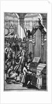Frontispiece of the Musicalisches Lexicon Oder Musicalische Bibliothec .. by Johann Gottfried Walt by Anonymous