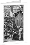 Frontispiece of the Musicalisches Lexicon Oder Musicalische Bibliothec .. by Johann Gottfried Walt by Anonymous