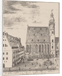 St. Thomas Church and St. Thomas School in Leipzig, 1723 by Anonymous