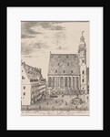 St. Thomas Church and St. Thomas School in Leipzig, 1723 by Anonymous