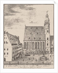 St. Thomas Church and St. Thomas School in Leipzig, 1723 by Anonymous