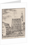 St. Thomas Church and St. Thomas School in Leipzig, 1723 by Anonymous
