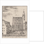 St. Thomas Church and St. Thomas School in Leipzig, 1723 by Anonymous