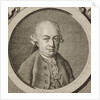 Portrait of Carl Philipp Emanuel Bach, 18th century by Anonymous