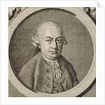 Portrait of Carl Philipp Emanuel Bach, 18th century by Anonymous