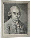 Portrait of Carl Philipp Emanuel Bach, 18th century by Anonymous