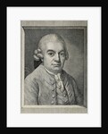 Portrait of Carl Philipp Emanuel Bach, 18th century by Anonymous