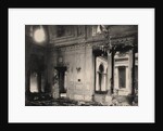 Dining room of the Winter Palace after the explosion, evening of February 17, 1880, 1880 by Anonymous