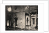 Dining room of the Winter Palace after the explosion, evening of February 17, 1880, 1880 by Anonymous