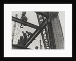 Workers at the Construction of Empire State Building, 1932 by Anonymous