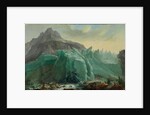 Lower Grindelwald Glacier, with the Lütschine River and Mettenberg, 1774 by Anonymous