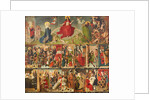 Last Judgment, the Seven Works of Mercy, and the Seven Deadly Sins, c. 1490-1499 by Anonymous