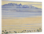 Lake Thun with Stockhorn Range, 1904 by Anonymous