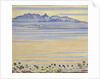 Lake Thun with Stockhorn Range, 1904 by Anonymous
