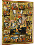 Saint George with scenes from his life, 1806 by Anonymous