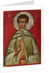 Saint Demetrius of Thessaloniki, 15th century by Anonymous