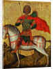Saint Menas on horseback, Mid of the 15th cen by Anonymous