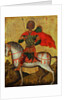 Saint Menas on horseback, Mid of the 15th cen by Anonymous