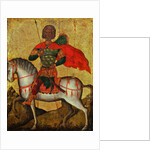 Saint Menas on horseback, Mid of the 15th cen by Anonymous