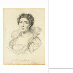 Portrait of the mezzo-soprano Isabella Colbran by Anonymous