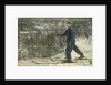 Kliment Voroshilov on a skiing trip, 1937 by Anonymous
