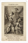 Mr Palmer as Bajazet and Miss Hopkins as Selima in Tamerlane by Nicholas Rowe. (Now, now, thou trai by Anonymous