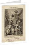 Mr Palmer as Bajazet and Miss Hopkins as Selima in Tamerlane by Nicholas Rowe. (Now, now, thou trai by Anonymous