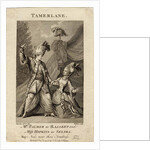 Mr Palmer as Bajazet and Miss Hopkins as Selima in Tamerlane by Nicholas Rowe. (Now, now, thou trai by Anonymous
