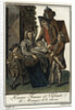Man, woman and children in the mountains of Savoy, ca 1797 by Anonymous