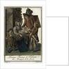 Man, woman and children in the mountains of Savoy, ca 1797 by Anonymous