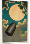 Illustration to From the Earth to the Moon by Jules Verne, 1877 by Anonymous