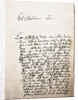 Letter to his friend, Georg Erdmann from 28.10.1730, 1730 by Anonymous