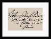 Signature of Johann Sebastian Bach by Anonymous