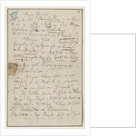 Letter to Julian Fontana, January 22, 1839, 1839 by Anonymous