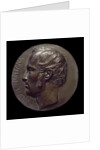 Julian Fontana, Bronze medal, 1843 by Anonymous