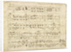 Autographed partiture of the Polonaise, Op. 53 in A flat major for piano, 1843 by Anonymous