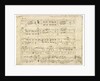 Autographed partiture of the Polonaise, Op. 53 in A flat major for piano, 1843 by Anonymous