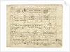 Autographed partiture of the Polonaise, Op. 53 in A flat major for piano, 1843 by Anonymous