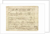 Autographed partiture of the Polonaise, Op. 53 in A flat major for piano, 1843 by Anonymous