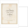 Cover page of first edition of the Grande Valse Nouvelle in A-flat Major, Op. 42, 1840 by Anonymous