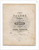 Cover page of the first German edition of the Trois Valses Brillantes, Breitkopf & Härtel, 1838 by Anonymous