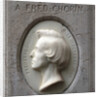 Portrait relief of Frédéric Chopin in the Père-Lachaise Cemetery, 1849 by Anonymous
