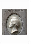 Portrait relief of Frédéric Chopin in the Père-Lachaise Cemetery, 1849 by Anonymous